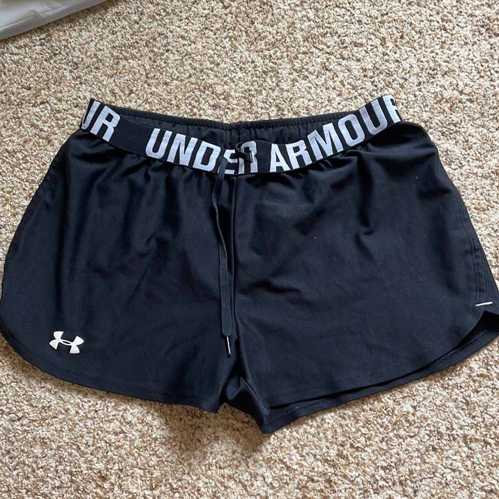 Black Under Armour Athletic Shorts